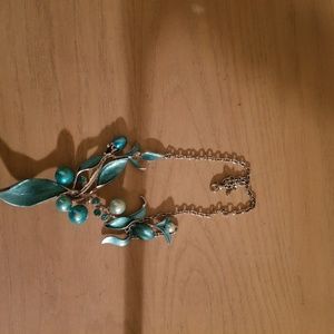 Jewelry Green Necklace